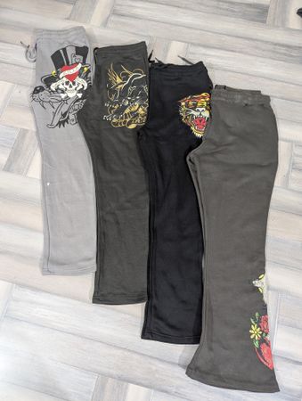 Ed Hardy Trousers, Mixed Collection, (Ed-033), 10 pcs