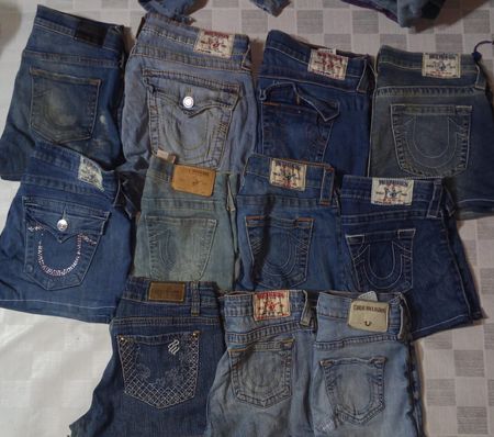 TRUE RELIGION ROCAWEAR MINI SHORTS (ID 1142)