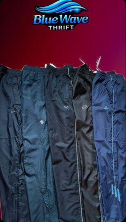 Branded track pants