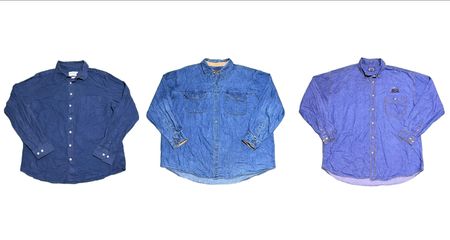 Denim/cotton mixed shirts VCH 071