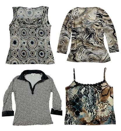 Earth Tone Y2K It Girl Tops: TT-217