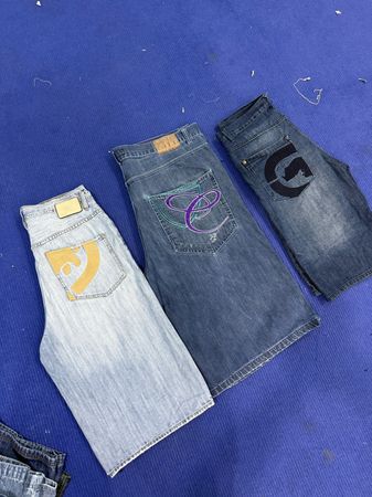 Ecko and other Branded baggy jorts