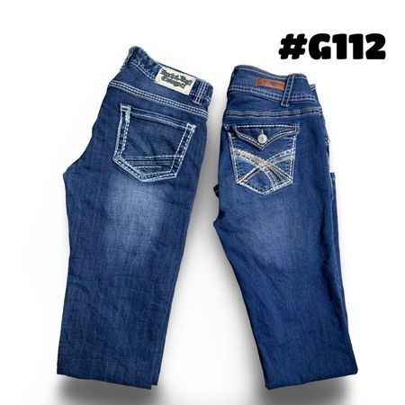 Jean de marque Y2K (marques) Levis et Aeropostale, etc. #G112