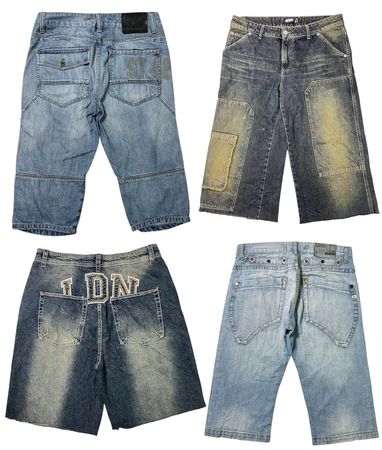 Streetwear Staples x Y2K Jorts: TM-015