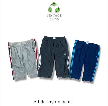 Nike & Adidas Vintage Nylon Pants JL-B