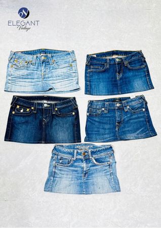 Saia de Jeans Reciclado - EVR0416