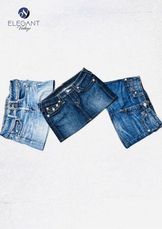 UPCYCLED Denim Skirts - EVR0419