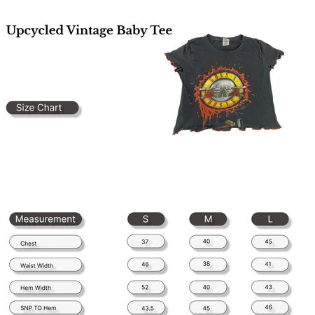 Upcycled baby tees with lettuce hem