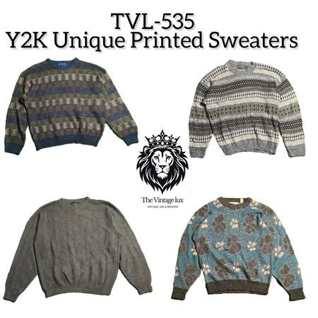 Y2K Unique Printed Sweaters (TVL-535)