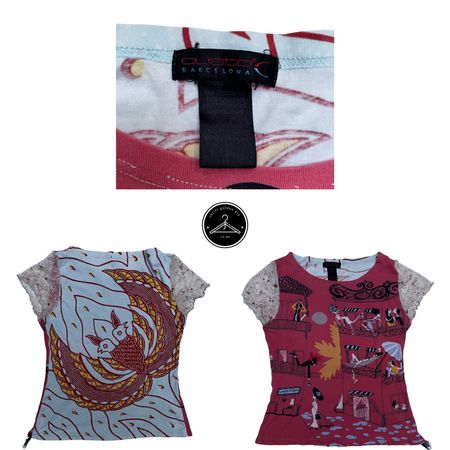 Custo Barcelona Designer and Y2k Mixed - Tops (TG-005)