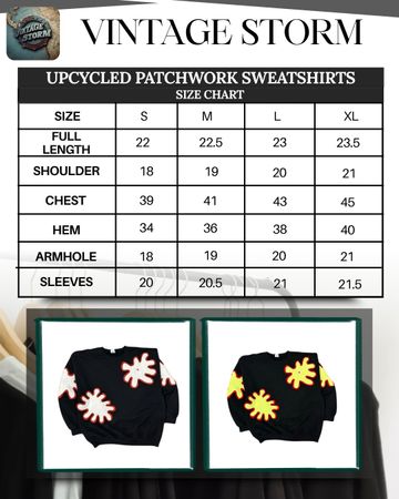 Pulls en patchwork upcyclés