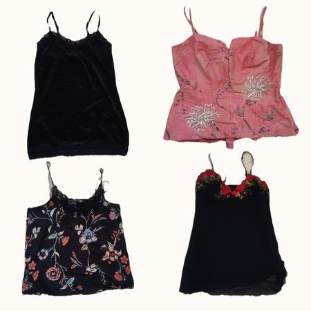 Y2K Coquette & Fairycore Lace Cami Bundle
( ST 002 )