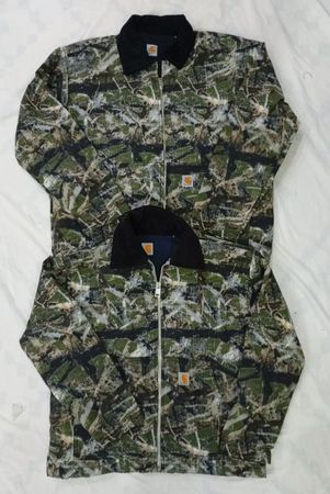CR7746 Upcycled Carhartt Camo Jackets