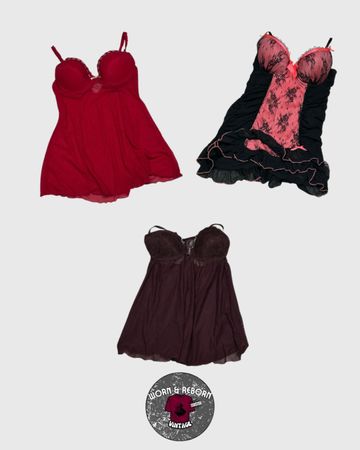 Y2K Baby Doll Lingerie - 14 Pcs WR1330