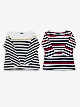 (FV-1242) Y2K Light Knitwear style baby Tees