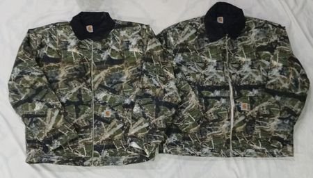 CR7747 Upcycled Carhartt Camo Jackets