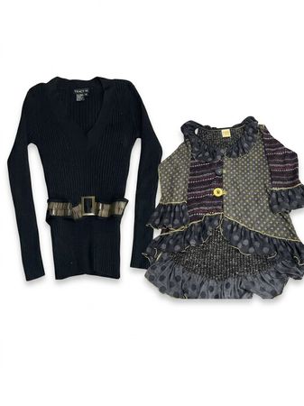 (FV-1243) Y2K grunge Knitwear -Sweater
