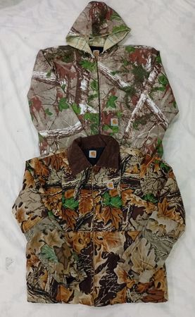 CR7749 Upcycled Carhartt Camo Jackets & Hoodies