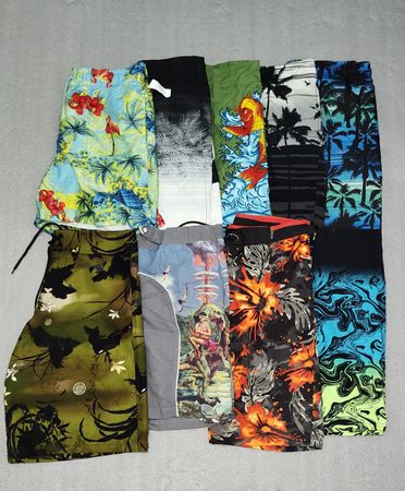 Summer Hawaii printed shorts