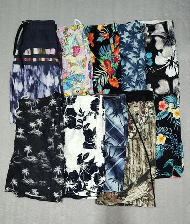 Summer hawaii printed shorts