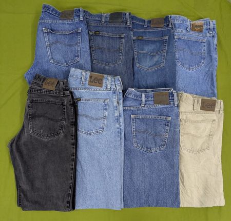 RV3129 Lee Zipper Jeans