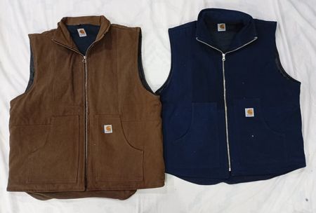 CR7760 Upcycled Carhartt Vests