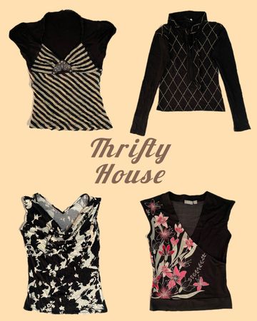 Y2K Shadow Core Drop Tops(TH/355)