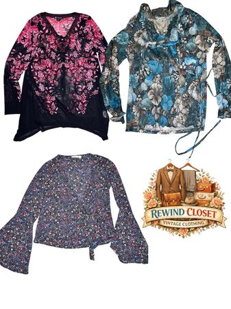 Y2k style tops full sleeve tops