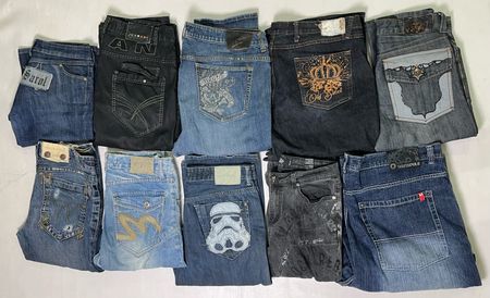 The Denim Vault x Y2K Hip Hop Jeans: TM-016