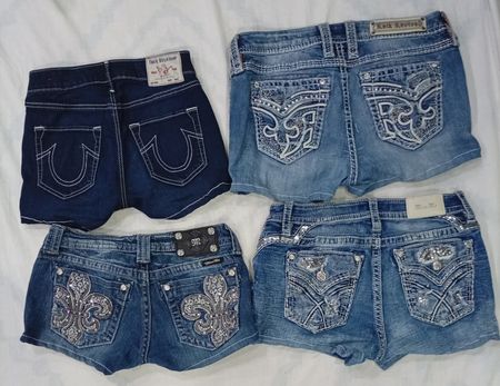 Upcycled Mixed Branded Shorts