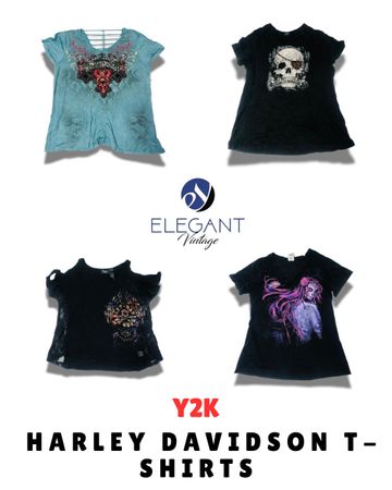 Y2K Harley Davidson T-Shirts - EV1691