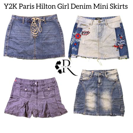 Y2K Paris Hilton Girl Mini Skirts RW-1829