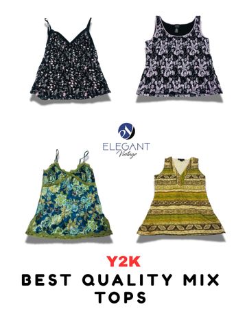 Y2K Best Quality Mix Tops - EV1748