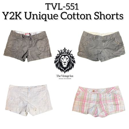 Y2K Unique Cotton Shorts (TVL-551)