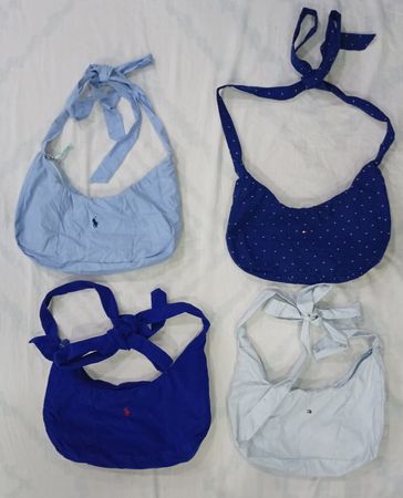 CR7786 Upcycled Polo Ralph Lauren & Tommy Hilfiger Bags