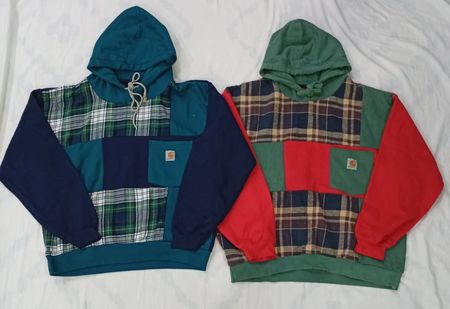 CR7788 Upcycled Carhartt Hoodies