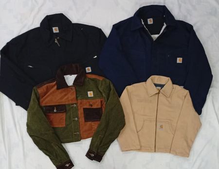 CR7790 Upcycled Carhartt Kids & Crop Jackets