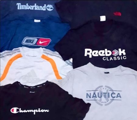 Mix branded t-shirts