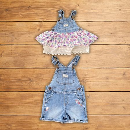 A.Y264 Kids Oshkosh Dungarees
