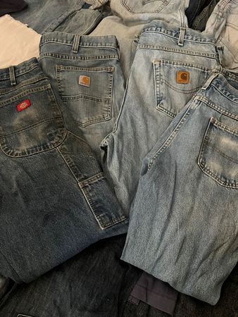 Carhartt and Dickie pants