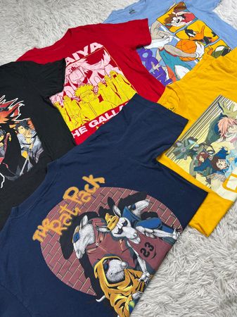 Cartoon printed t-shirts