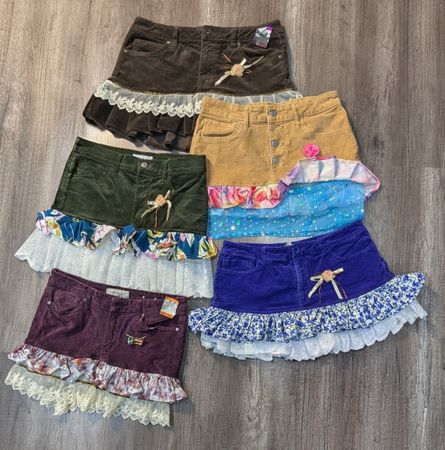 5278 - Jupes Mini Recyclées