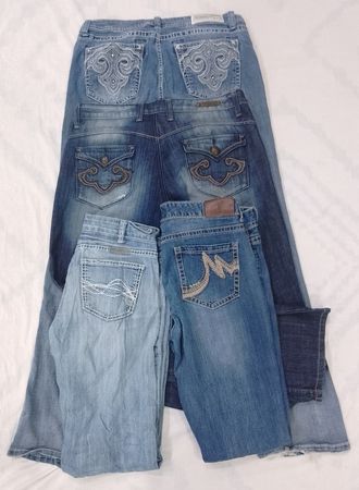 CR7799 Y2K Flare Jeans