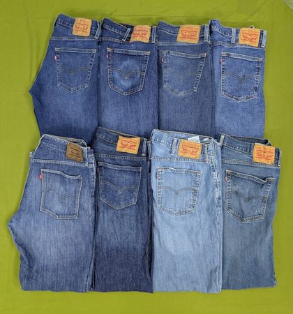 RV3140 Levi's Zipper Jeans