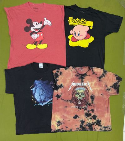 💥 RV3147 T-shirts surdimensionnés imprimés