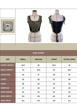 Upcycled Lace-Up Corset Top