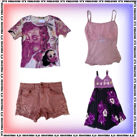 Awkward Teenage Phase Bundle - tops, dresses, skirts (SS-2311)