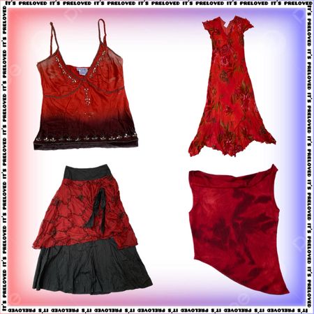 Oversaturated Finds Collection - tops, dresses, skirts (SS-2313)