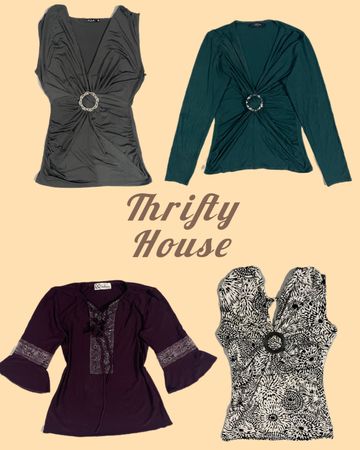 Y2K Glam Buckle Tops(TH/356)