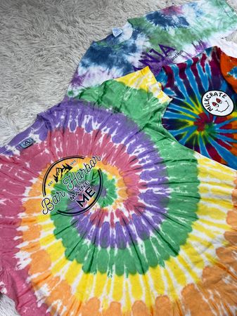 Tie dye t-shirts